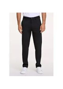 Stoffhose LINDBERGH "Stoffhose Slim Fit", Herren, Gr. XL, schwarz, Obermaterial: 75% Polyester, 22% Viskose, 3% Elasthan; Futter: 100% Polyester, unifarben, slim fit, Hosen Stoffhose