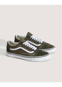 Sneaker Vans "Old Skool", Damen, Gr. 42, obsidian fern, Leder, Schuhe Sneaker