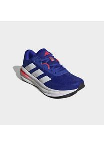 Laufschuh adidas Performance "GALAXY 7", Herren, Gr. 43, lucblu, ftwwht, purrub, Synthetik, Textil, Schuhe Laufschuh
