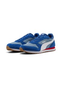Sneaker Puma "ST MILER", Herren, Gr. 44, cool blau, Puma wei&szlig;, clyde royal, Textil, Schuhe Sneaker, mit Mesh und Wildleder-Overlays, mit EVA-Zwischensohle