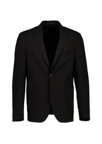 Anzugsakko LINDBERGH "Sakko Relaxed Fit", Herren, Gr. XL, schwarz, Obermaterial: 65% Polyester, 31% Viskose, 4% Elasthan; Futter: 100% Polyester, Sakkos