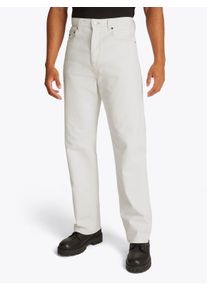 Regular-fit-Jeans Tommy Jeans "Otis Regular Straight", Herren, Gr. 31, L&auml;nge 34, wei&szlig; (denim wei&szlig;), Denim/Jeans, Obermaterial: 99% Baumwolle, 1% Elasthan, regular fit lang, Jeans Regular-fit-Jeans, Gerade geschnittene Jeans, regul&auml;rer Leibh&ouml;he