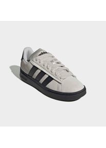 Sneaker adidas Sportswear "GRAND COURT ALPHA", Herren, Gr. 45, grau (grau one, core schwarz, core schwarz), Leder, Synthetik, Schuhe Sneaker, Design inspiriert vom adidas Campus 00