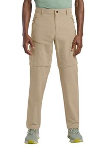 Zip-off-Hose Jack Wolfskin "PICO TRAIL ZIP OFF PANTS M", Herren, Gr. 48, N-Gr, hazel wood, Obermaterial: 100% Polyester. Futter: 100% Polyester, Hosen Zip-off-Hose, Atmungsaktiv, schnell trocknend, wasserabweisend, zwei Tragevarianten