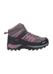Wanderschuh CMP "RIGEL MID WMN WP TREKKING SHOES", Damen, Gr. 36, terra, bubblegum, Leder, Schuhe Wanderschuh, wasserdicht