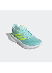 Laufschuh adidas Performance "RUNFALCON 5", Damen, Gr. 39, schwarz (semi flash aqua, lucid lemon, core schwarz), Synthetik, Textil, Schuhe Laufschuh