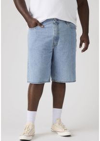 LEVI'S&reg; PLUS Jeansbermudas LEVI'S PLUS "LV Shorts 469 LOOSE S", Herren, Gr. 46, N-Gr, light run short, Denim/Jeans, Obermaterial: 100% Baumwolle, loose fit kniebedeckend, Jeans Jeansbermudas, Loose Fit