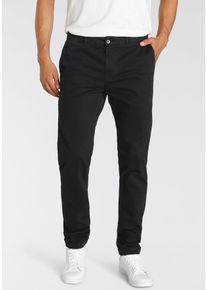 Chinohose Replay "Chino BRAD", Herren, Gr. 29, L&auml;nge 30, schwarz, Canvas, Obermaterial: 98% Baumwolle, 2% Elasthan, slim fit lang, Hosen Chinohose