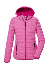 G.I.G.A. by Killtec Steppjacke "GS 65 WMN QLTD JCKT", Damen, Gr. 42, pink, Obermaterial: 100% Polyester;Futter: 100% Polyester;F&uuml;llung: 100% Polyester, G.I.G.A. DX BY KILLTEC, Jacken Steppjacke, Leichte Steppjacke: wasserabweisend, winddicht, elastische B&uuml;ndchen