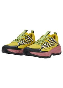 Wanderschuh Jack Wolfskin "WILD HIKE LOW W", Herren, Gr. 41, chartreuse, Synthetik, Schuhe Wanderschuh, Trekkingschuh