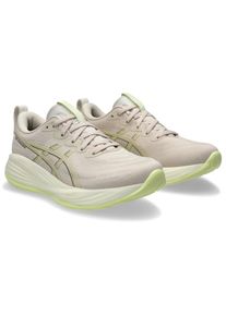 Laufschuh asics "GEL-CUMULUS 27", Damen, Gr. 43,5, beige (mineral beige), Textil, Schuhe Laufschuh