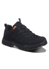 Wanderschuh Icepeak "AURA LC MS", Herren, Gr. 41, basic schwarz, Synthetik, Textil, Schuhe Wanderschuh, Wasserdicht