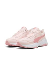 Sneaker Puma "CILIA MODE", Damen, Gr. 40,5, jasmine flower, rosy outlook, Puma wei&szlig;, Synthetik, mehrfarbig, Schuhe Sneaker, mit Schn&uuml;rung, mit IMEVA-D&auml;mpfungstechnologie