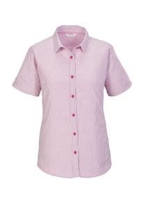 Funktionshemd Killtec "KOS 368 WMN WVN SHRT", Damen, Gr. 38, Normalgr&ouml;&szlig;en, pink, Obermaterial: 100% Polyester, Hemden Funktionshemd, Karierte, wasserabweisende, atmungsaktive Bluse