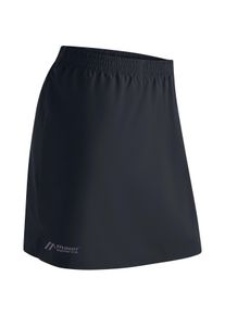 Midirock Maier Sports "Rain Skirt 2.0", Damen, Gr. 50, schwarz, 100% Polyester, R&ouml;cke Midirock, Damen Regenrock, wasserabweisend atmungsaktiv, Rock in sich verpackbar