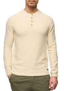 Rundhalspullover INDICODE "INHoffmann", Herren, Gr. S, grau (fog), Strick, Obermaterial: 100% Baumwolle, unifarben, regular fit, Rundhals, Pullover Rundhalspullover