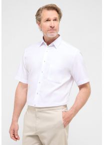 Kurzarmhemd Eterna "MODERN FIT", Damen, Gr. 42, Normalgr&ouml;&szlig;en, wei&szlig;, 100% Baumwolle, tailliert, Hemden Kurzarmhemd, NON IRON (b&uuml;gelfrei)