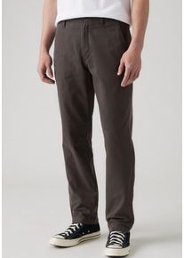 Levi's Chinohose LEVI'S "CHINO AUTHENTIC STRT", Herren, Gr. 32, L&auml;nge 30, schwarz (washed schwarz rmn twl), Web, Obermaterial: 100% Baumwolle, unifarben, regular fit kn&ouml;chellang, Hosen Chinohose, in vielen Farben