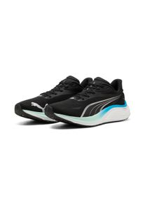 Laufschuh Puma "ELECTRIFY NITRO 4", Herren, Gr. 47, Puma schwarz, mint melt, speed blau, Schuhe Laufschuh, mit atmungsaktivem Mesh-Obermaterial, mit herausnehmbarer Innensohle