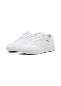 Sneaker Puma "COURT CLASSY", Damen, Gr. 36, pink (Puma wei&szlig;, whisp of pink, Puma silber), Synthetik, Schuhe Sneaker, mit Schn&uuml;rung, Gummilaufsohle mit leichtem Profil, Topseller