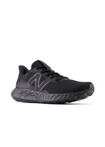 Laufschuh New Balance "W411", Damen, Gr. 41, schwarz (schwarz, schwarz), Textil, Schuhe Laufschuh
