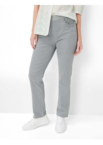 Raphaela by Brax Damen Five-Pocket-Hose Style CARINA FUN VERY LIGHT GREY,SLIGHTLY USED, denim hellgrau, Gr. 36