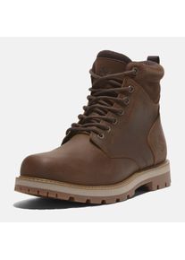Schn&uuml;rboots Timberland "BRITTON ROADMID LACE UP WATERPROOF BOOT", Herren, Gr. 46, braun (rust full grain), Leder, Synthetik, Schuhe Schn&uuml;rboots, Winterstiefel, Schn&uuml;rstiefel, Winterschuhe, wasserdicht