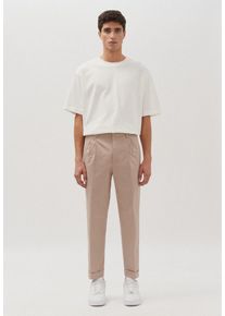 Chinohose STUDIO SEIDENSTICKER "Studio", Herren, Gr. 52, Normalgr&ouml;&szlig;en, beige (sand), 97% Baumwolle, 3% Elasthan, unifarben, Hosen Chinohose