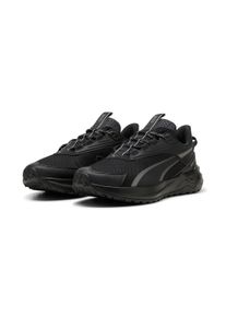 Laufschuh Puma "EXTEND LITE TRAIL", Damen, Gr. 47, schwarz (Puma schwarz, cool schwarz gray), Textil, Schuhe Laufschuh, mit abriebfester Gummilaufsohle, mit Stollenprofil