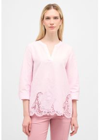 Schlupfbluse Eterna "LOOSE FIT", Damen, Gr. 36, rosa, 100% Baumwolle, Blusen Schlupfbluse