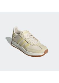 Sneaker adidas Sportswear "RUN 70s 2.0", Damen, Gr. 37, wonder wei&szlig;, powder gelb, warm vanilla, Leder, Textil, Schuhe Sneaker