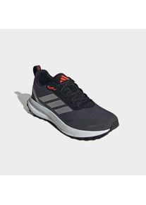 Laufschuh adidas Performance "RUNFALCON 5 TR", Herren, Gr. 47, silber (core schwarz, silber metallic, carbon), Synthetik, Textil, Schuhe Laufschuh