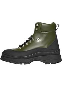 Schn&uuml;rboots N91 "Style Choice FI1", Herren, Gr. 41, gr&uuml;n, Leder, Schuhe Schn&uuml;rboots