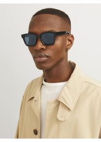Jack & Jones Sonnenbrille JACK & JONES "JACPONTUS SUNGLASSES NOOS", Herren, schwarz, unifarben, Sonnenbrillen Sonnenbrille