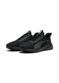 Laufschuh Puma "FLYER LITE 3", Damen, Gr. 41, schwarz (Puma schwarz, Puma schwarz, Puma silber), Textil, Schuhe Laufschuh, mit Schn&uuml;rung, mit IMEVA-D&auml;mpfungstechnologie, Textil-Obermaterial