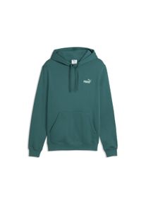 Kapuzensweatshirt Puma "ESS 2 COLOR SMALL NO. 1 LOGO HOODIE FL", Herren, Gr. L, emerald ice, Fleece, Obermaterial: 66% Baumwolle, 34% Polyester, unifarben, regular fit normal, angesetztes B&uuml;ndchen, Sweatshirts Kapuzensweatshirt, Regular Fit, mit verstellbarer Kapuze, mit K&auml;ngurutasche