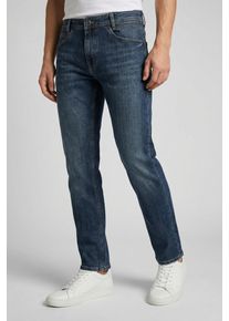 Tapered-fit-Jeans Pepe Jeans "TAPERED JEANS", Herren, Gr. 31, L&auml;nge 34, tiefblau, Denim/Jeans, Obermaterial: 98% Baumwolle, 2% Elasthan, gerade, unten schmal lang, Jeans Tapered-fit-Jeans