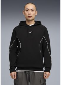 Kapuzensweatshirt Puma "SPORT HOODIE DK", Herren, Gr. XL, Puma schwarz, Obermaterial: 47% Polyester, 38% Baumwolle, 10% Viskose, 5% Elasthan, unifarben, regular fit normal, angesetztes B&uuml;ndchen, Sweatshirts Kapuzensweatshirt, Regular Fit, mit Kapuze, mit K&auml;ngurutasche