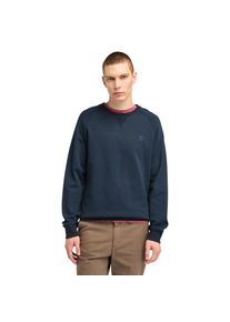 Sweatshirt Timberland "EXETER RIVER Brushed Back Crew Swea", Herren, Gr. XXL, blau (schwarz sapphire, schwarz denim), Obermaterial: 85% Baumwolle, 15% Polyester, Sweatshirts Sweatshirt