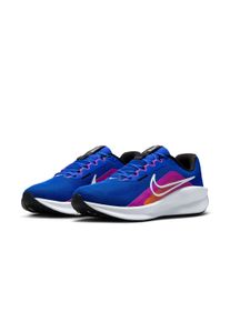 Laufschuh Nike "DOWNSHIFTER 13", Herren, Gr. 42, wei&szlig; (racer blau, wei&szlig;, hyper violet), Textil, Schuhe Laufschuh