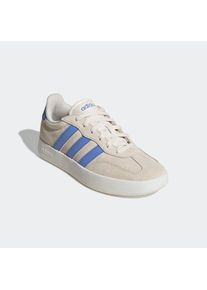 Sneaker adidas Sportswear "BARREDA", Damen, Gr. 38, beige (wonder wei&szlig;, blau fusion, sanftes wei&szlig;), Leder, Synthetik, Schuhe Sneaker, inspiriert vom Design des adidas handball spezial