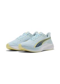 Laufschuh Puma "POUNCE LITE", Damen, Gr. 40, sea glass, fizzy light, schwarz indigo, Textil, Schuhe Laufschuh, mit PROTREAD Gummilaufsohle, mit SOFTFOAM+ D&auml;mpfungstechnologie