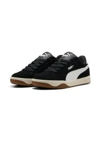 Sneaker Puma "PARK LT SD", Damen, Gr. 47, Puma schwarz, Puma wei&szlig;, Leder, unifarben, Schuhe Sneaker, aus Leder, mit Textil-Innenmaterial, mit Schn&uuml;rverschluss