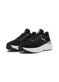 Trainingsschuh Puma "SOFTRIDE MAYVE WN'S", Damen, Gr. 40,5, schwarz-wei&szlig; (Puma schwarz, Puma wei&szlig;), Textil, Schuhe Trainingsschuh, gestricktes Obermaterial, leicht profilierte Synthetik-Laufsohle