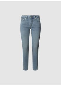 Skinny-fit-Jeans Pepe Jeans "SKINNY JEANS LW", Damen, Gr. 27, L&auml;nge 30, blau (light blau used), Denim/Jeans, Obermaterial: 92% Baumwolle, 6% Polyester, 2% Elasthan, skinny fit lang, Jeans Skinny-fit-Jeans, Low Waist