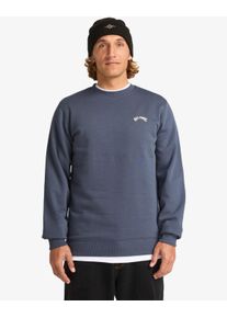 Sweatshirt Billabong "ARCH CR", Herren, Gr. XL, ombre blau, Obermaterial: 80% Baumwolle, 20% Polyester, Sweatshirts Sweatshirt, sportlicher Stil, aus Baumwolle und Polyester
