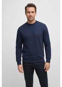 Sweatshirt BOSS Orange "WeSmallcrew", Herren, Gr. L, open blau464, Sweatware, Obermaterial: 100% Baumwolle, relaxed fit, Rundhals, eingesetzt B&uuml;ndchen, Sweatshirts Sweatshirt, mit Logo auf der Brust