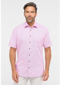 Kurzarmhemd Eterna "MODERN FIT", Damen, Gr. 48, Normalgr&ouml;&szlig;en, pink, Twill, 100% Baumwolle, tailliert, Hemden Kurzarmhemd, NON IRON (b&uuml;gelfrei)