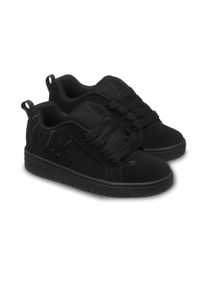 Sneaker DC Shoes "Court Graffik", M&auml;dchen, Gr. 13(30,5), schwarz, schwarz, Obermaterial:Obermaterial: Leder / Futter: Textil / Au&szlig;ensohle: Gummi;, Schuhe Sneaker
