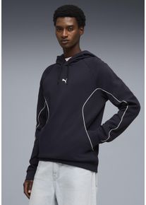 Kapuzensweatshirt Puma "SPORT HOODIE DK", Herren, Gr. XXL, new navy, Obermaterial: 47% Polyester, 38% Baumwolle, 10% Viskose, 5% Elasthan, unifarben, regular fit normal, angesetztes B&uuml;ndchen, Sweatshirts Kapuzensweatshirt, Regular Fit, mit Kapuze, mit K&auml;ngurutasche